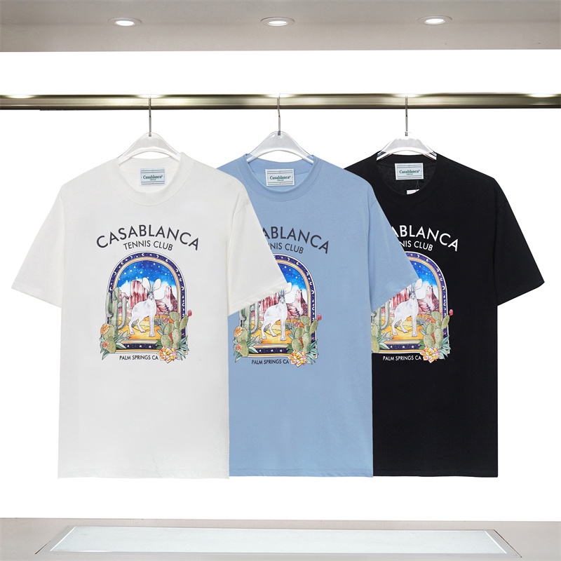 เสื้อยืดแขนสั้น พิมพ์ลายกระต่าย ด้านหน้า แฟชั่นทันสมัย สวยงาม สําหรับผู้ชาย และผู้หญิงMkrsyer