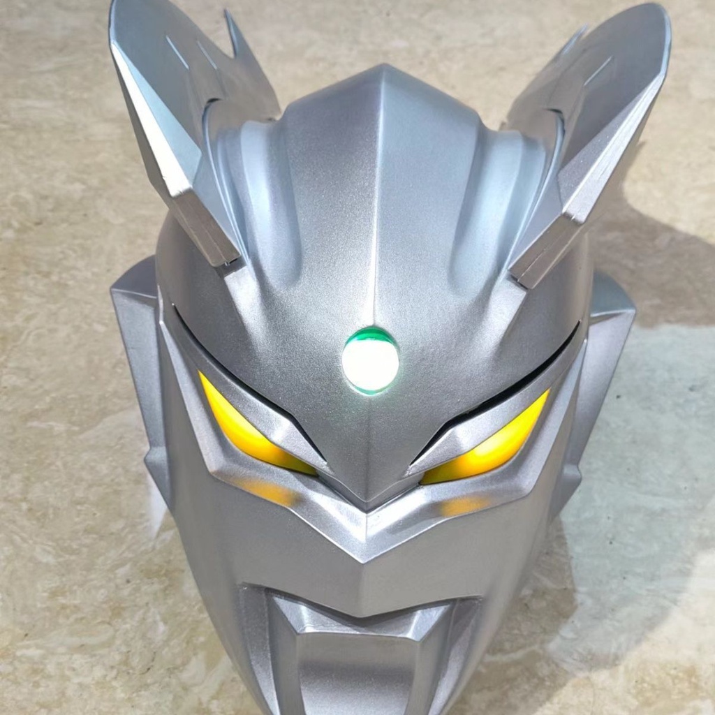 หน้ากากหมวกกันน็อค แบบเรืองแสง 11.6 Infinite Sero Ultraman สําหรับเด็ก และผู้ใหญ่