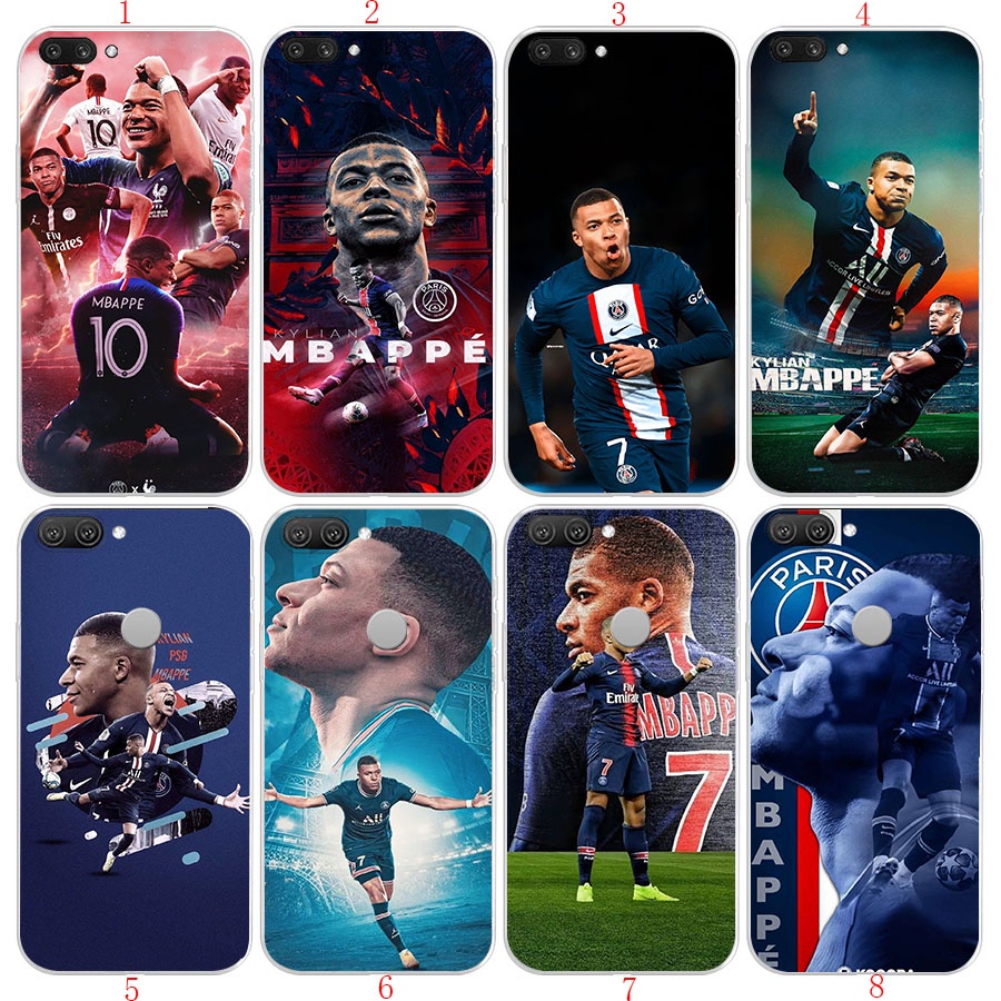 Realme C3 C25S C55 C15 C25 C21Y C25Y WY11 อะนิเมะ Mbappe เคสโทรศัพท์โปร่งใสนุ่ม