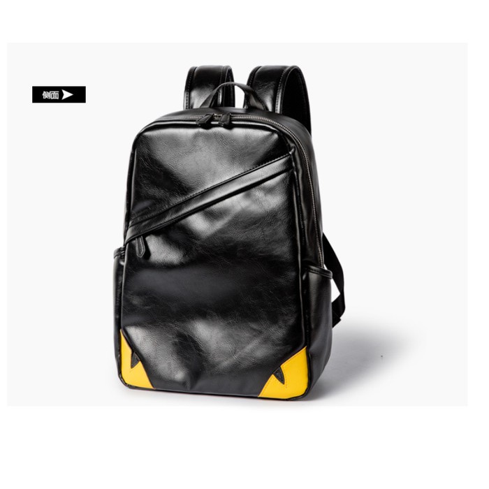 Leather CONCEPT กระเป๋าเป้หนังผู้ชาย Fendi Monster