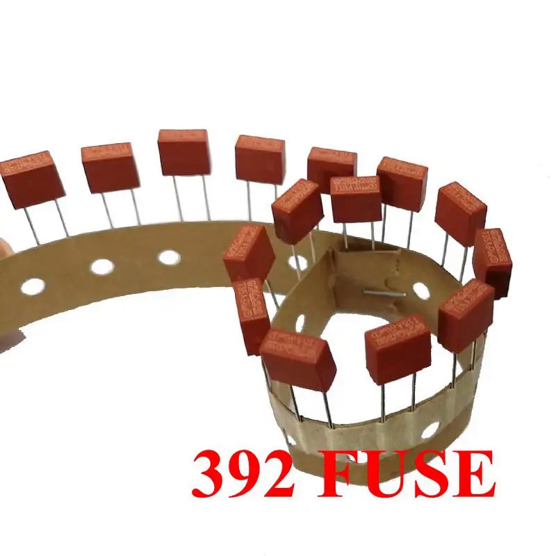 10-50pcs ฟิวส์สแควร์ T0.5A T0.8A T1A T2.5A T3.15A T4A T5A T6.3A T8A T10A 250V 392 พลาสติก T2A LCD TV