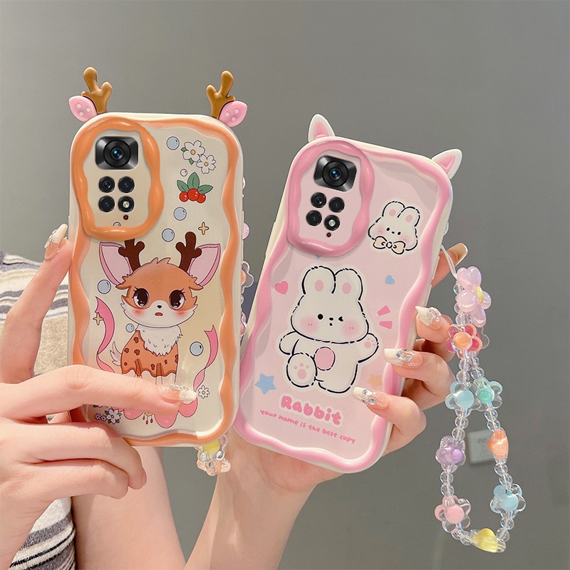 เคส redmi note 11 เคสโทรศัพท์มือถือ tpu ลายหูน่ารัก สําหรับ redmi note 11 redmi note 11s