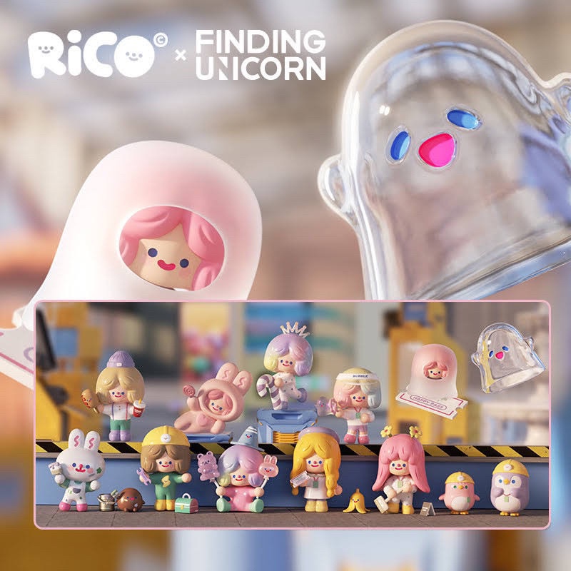 (พร้อมส่งจากไทย) Finding Unicorn Rico Happy Factory Series ของแท้ เช็คการ์ด ไม่แกะตัว พร้อมส่ง
