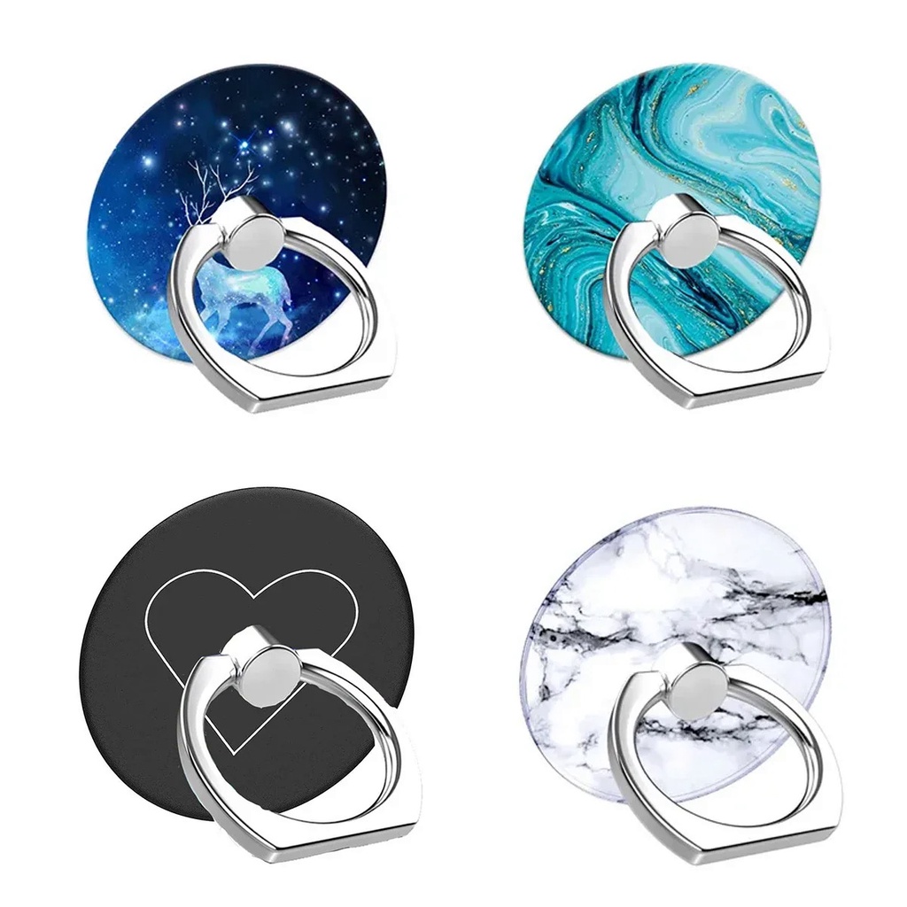 แหวนขาตั้งโทรศัพท์มือถือ 360° เคสโทรศัพท์มือถือ พร้อมขาตั้ง หมุนได้ จับถนัดมือ สําหรับ iPhones