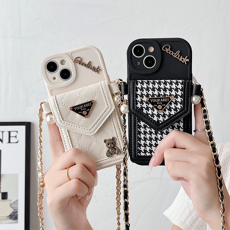 โทรศัพท์การ์ตูน การ์ตูนเคสโทรศัพท์ ไอโฟน 16 15 14 13 12 11 มือโปร สูงสุด 7 8 บวก 14 15บวก หมีรถกระบะกระเป๋าเชือกเส้นเล็กโทรศัพท์กรณีนุ่มปก