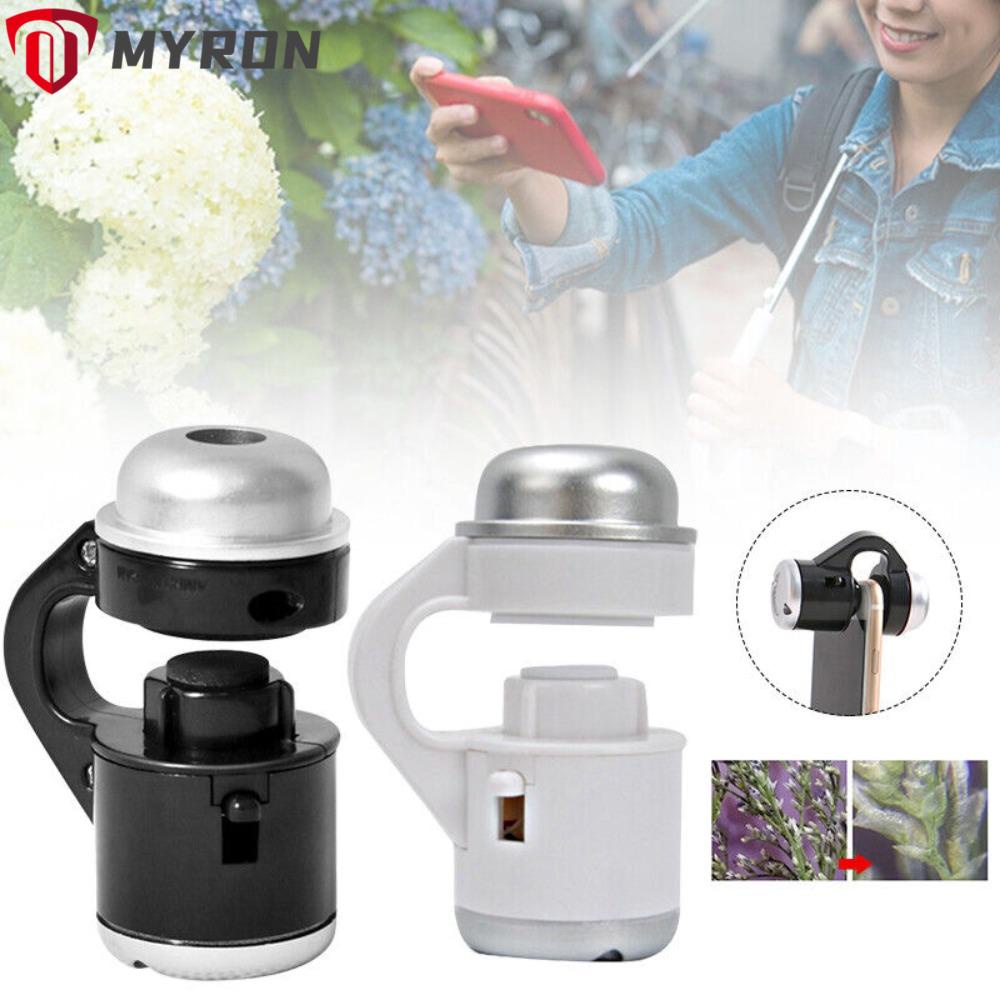 Myron แว่นขยาย เลนส์ไมโคร ซูมได้ 30 เท่า แบบคลิปหนีบ สําหรับโทรศัพท์มือถือ กล้องภายนอก