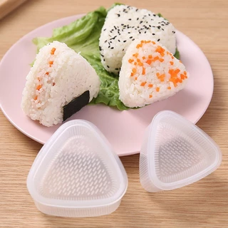 แม่พิมพ์ข้าวปั้นซูชิ (1 กล่องมี 2 Size) พลาสติก สามเหลี่ยม ข้าวปั้น #G-0007