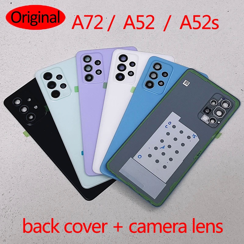 ของแท้ 100% ฝาหลัง Samsung A52 a52s A72 52 4G 5G A525 A528 พร้อมเลนส์กล้อง