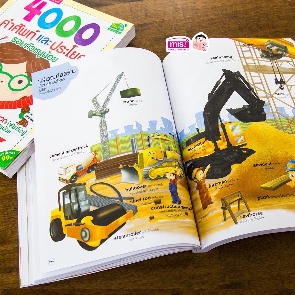 4000 คำศัพท์และประโยครอบตัวหนูน้อย เต่าซ่าส์ หนังสือคำศัพท์เด็ก