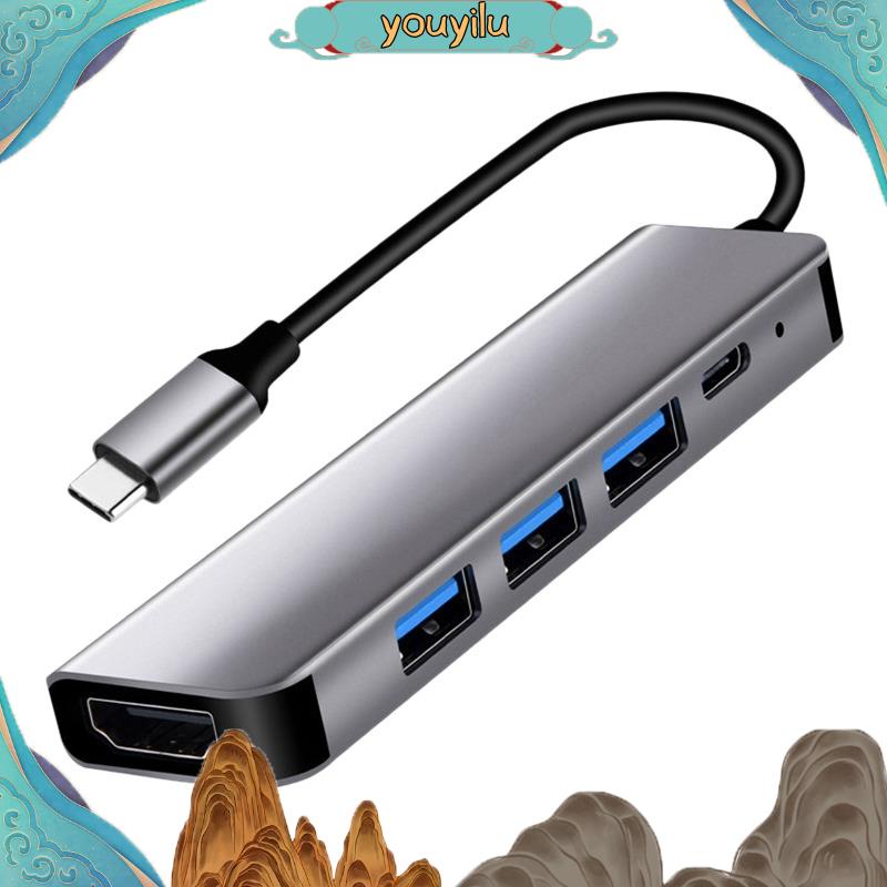 อะแดปเตอร์ฮับ Type C เป็น HDMI 4K USB-C 3.0 สําหรับโปรเจคเตอร์ MacBook Samsung S8 Dex Huawei P30 Dock Xiaomi 10 TV