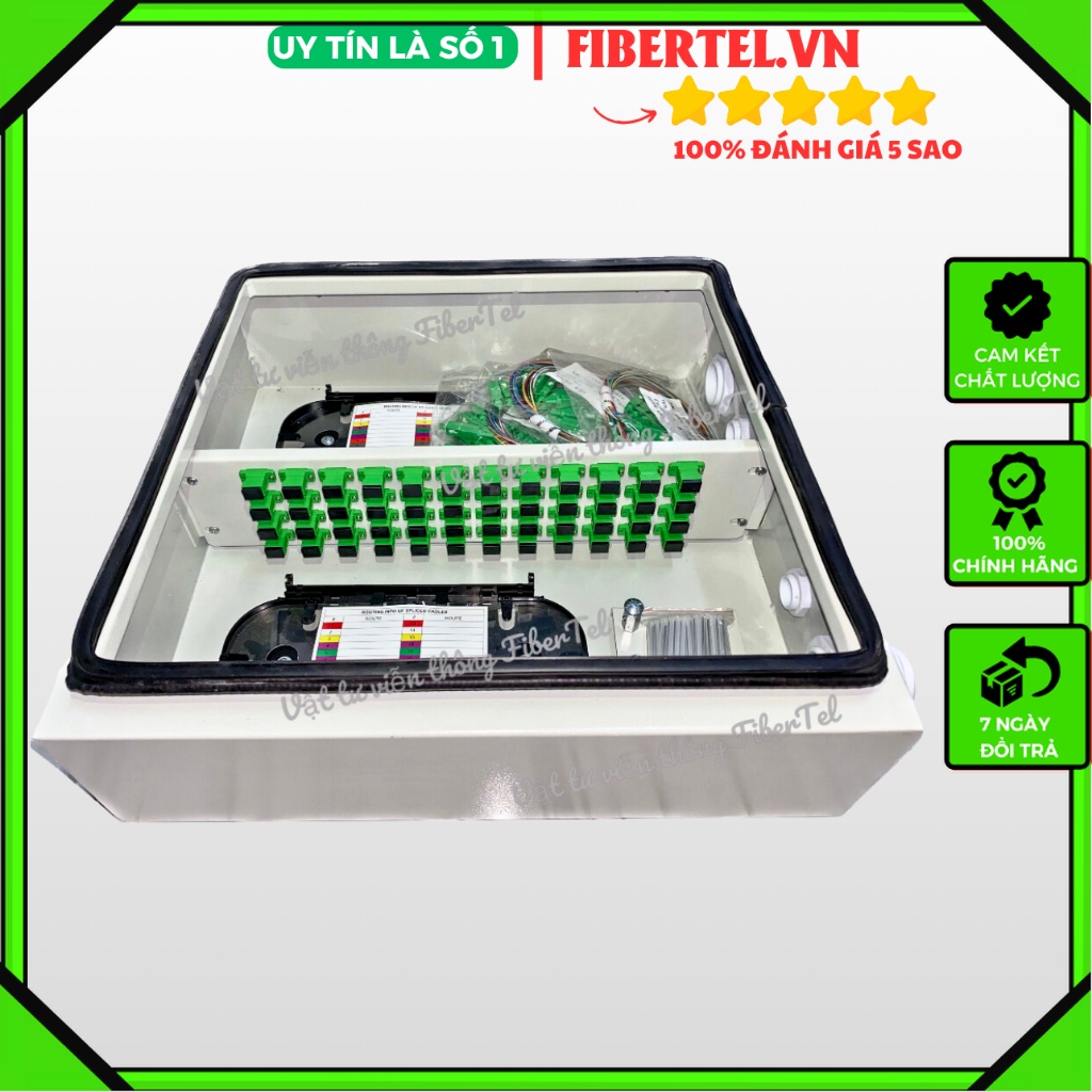ODF 48FO Outdoor SC Standard Iron Optical Distribution Box (โหมดเดี่ยว, Simplex Full Accessories)