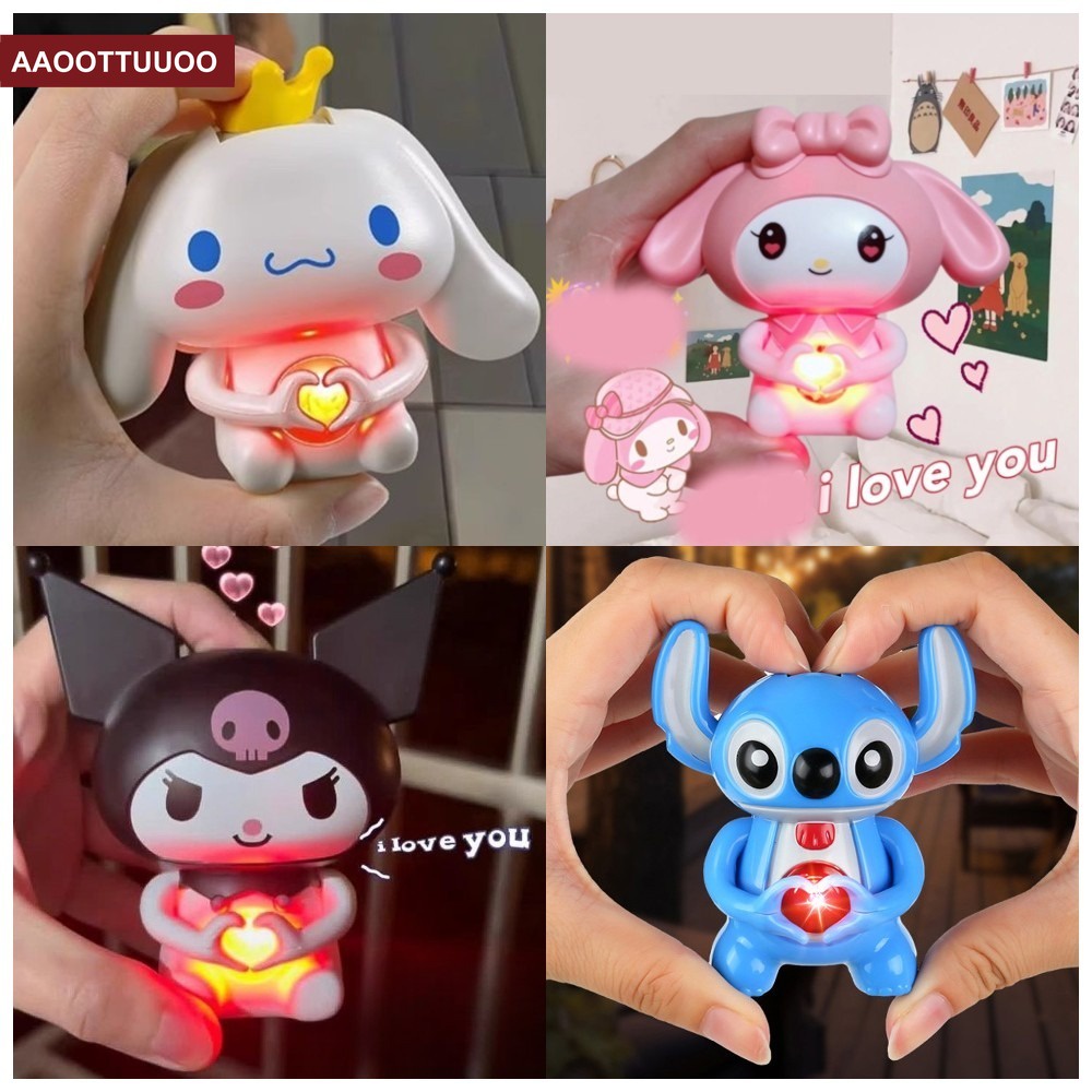 ของเล่นตุ๊กตาการ์ตูน Sanrio Says I Love You Confession น่ารัก สร้างสรรค์ ของขวัญวันวาเลนไทน์ สําหรับแฟนสาว