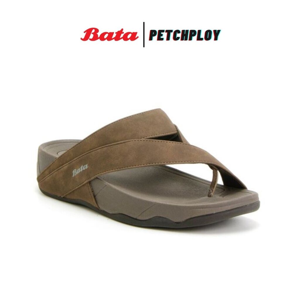 Bata Energy+ สีน้ำตาล รุ่น 6641 รองเท้าแตะลำลองแฟชั่น บาจา ของแท้ รหัส 8716641