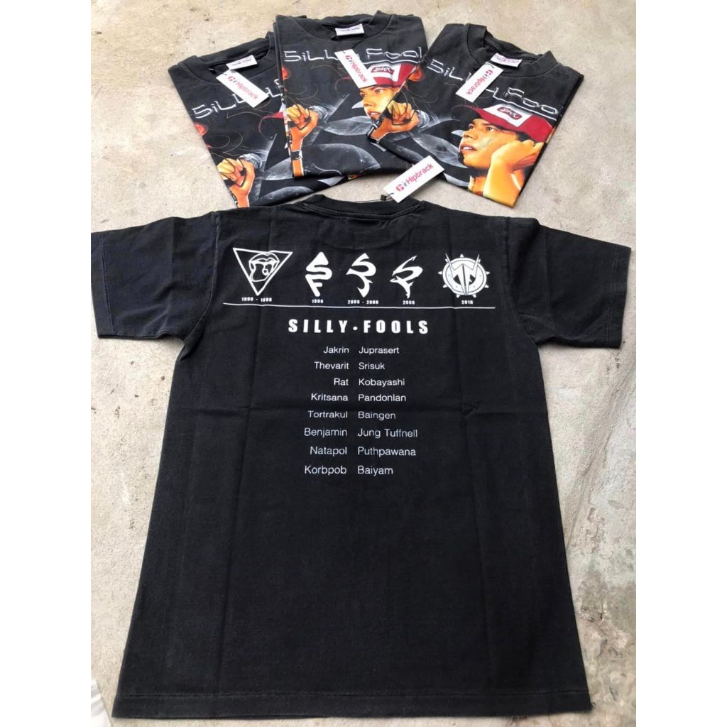 newtrend0.th เสื้อ SILLY FOOLS Bootleg T-shirt ผ้าCotton 100% ใส่ได้ ทั้ง ชาย ใส่สบาย ไม่หด ไม่ย้
