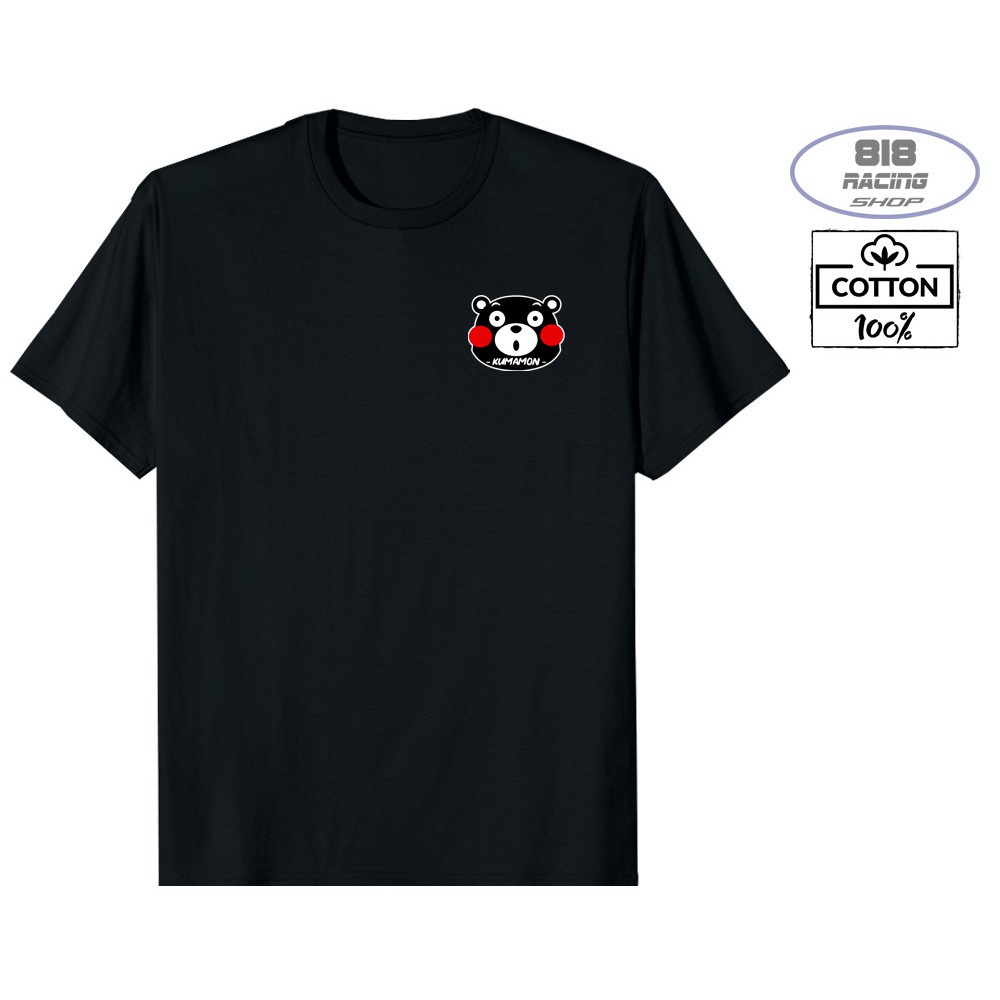 เสื้อยืด S-5XL เสื้อยืด RACING เสื้อซิ่ง [COTTON 100%] [KUMAMON [1]] S-5XL