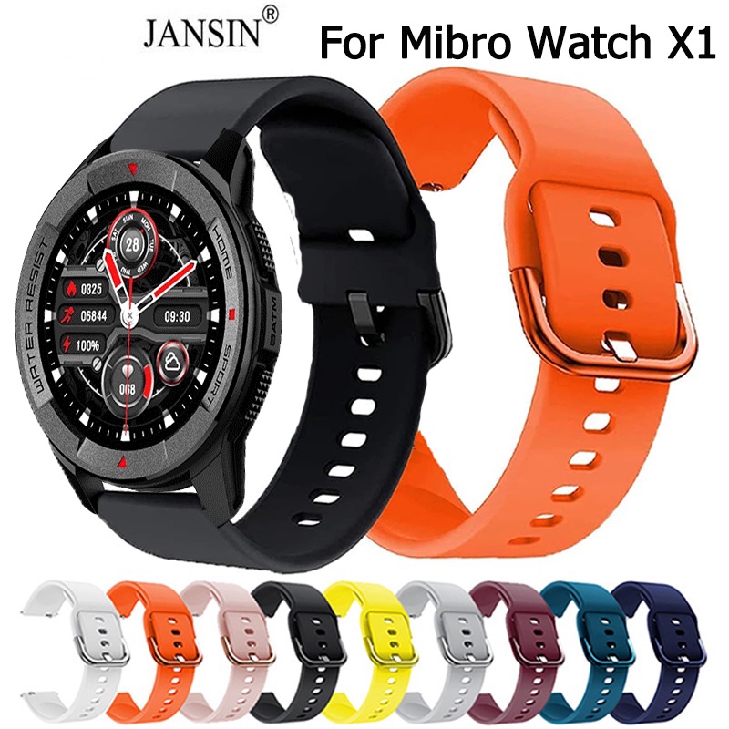 สายนาฬิกาข้อมือซิลิโคน Mibro Watch X1 สําหรับ Sport mibro watch x1