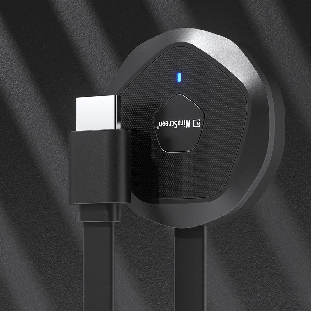 MIRASCREEN G28 อะแดปเตอร์รับสัญญาณหน้าจอ แนวนอน แนวตั้ง ไร้สาย 4G 5G Wifi TV Stick