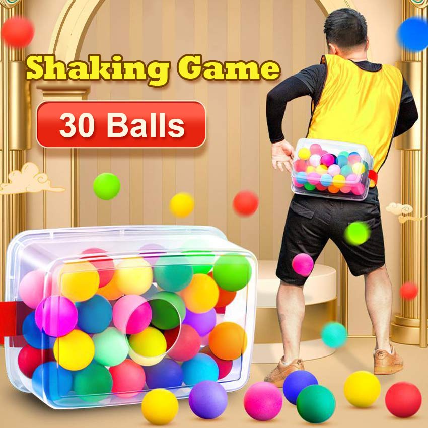 ชุดเกมชิงช้า เขย่าลูกบอล ชิงช้าลูกบอล 30ลูก เกิมกลางแจ้ง - รูปที่ 3