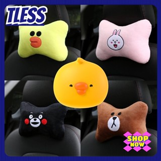 TL หมอนรองคอ หมอนติดเบาะรถยนต์ ลายการ์ตูน น่ารัก ผ้านุ่ม หมอ…