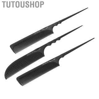 Tutoushop หวีหางหนู ระดับมืออาชีพ สำหรับทุกประเภท สีดำ