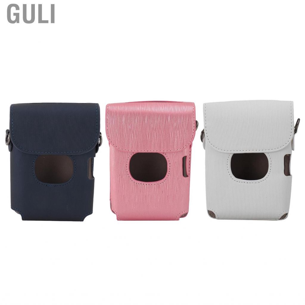 Guli Photo Printer Protective Cover  Smartphone Case PU Leather for Travel