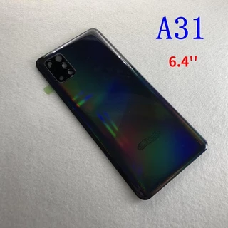 SAMSUNG สําหรับSamsung Galaxy A31 A41 A51 A71 2020 A315 A415 A515 A715 ฝาหลังแบตเตอรี่ด้านหลังประตูเปลี่ยนอะไหล่ซ่อม