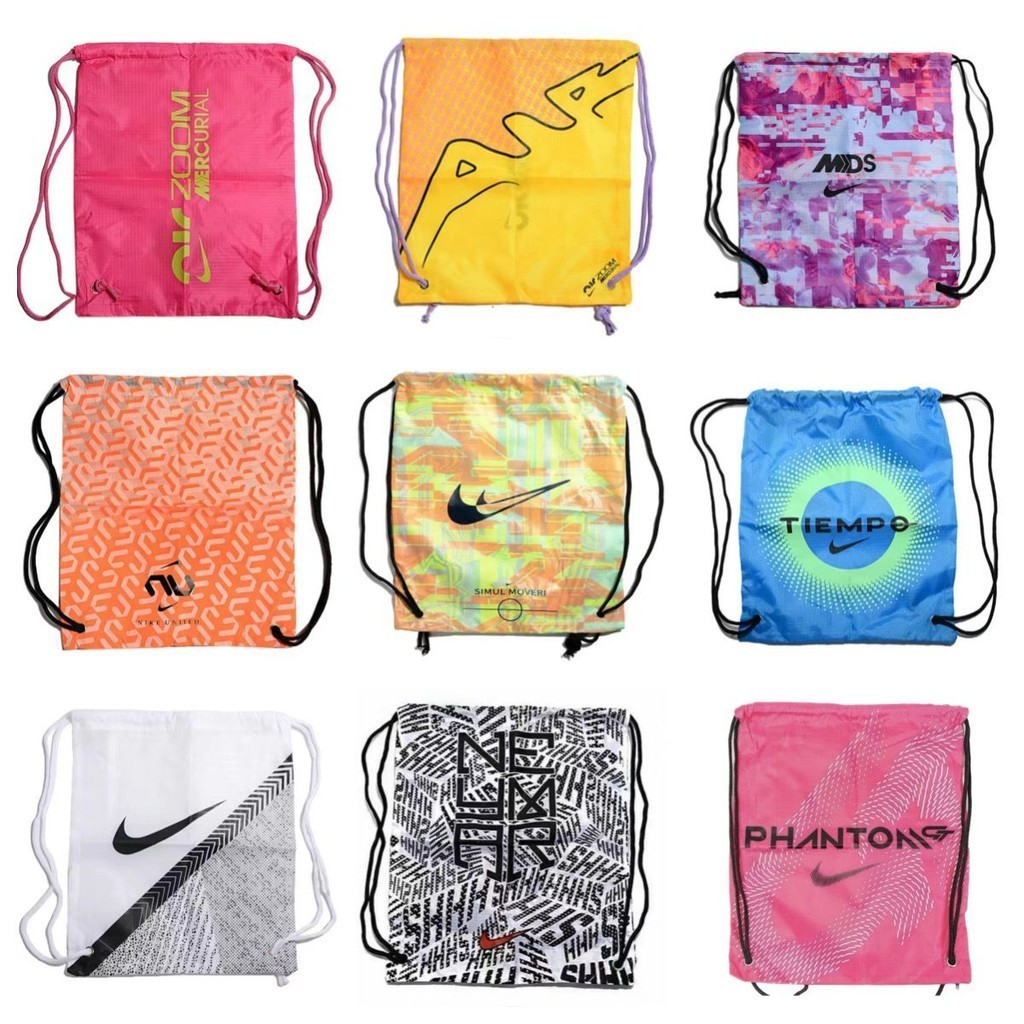 Nik ADID PM shoe bag กระเป๋ารองเท้าฟุตบอลรุ่น Mercurial กีฬาวิ่ง กระเป๋าใส่รองเท้ากีฬา