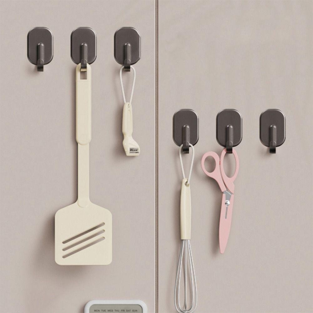 โบลซ่า 1/2/3/4ชิ้น ตะขอแม่เหล็ก, อเนกประสงค์แม่เหล็กที่แข็งแกร่งติดผนังตะขอ, ที่แขวนกุญแจที่ทนทาน หนัก หน้าที่ แขวนห้องน้ําสําหรับการจัดเก็บในคร - รูปที่ 5