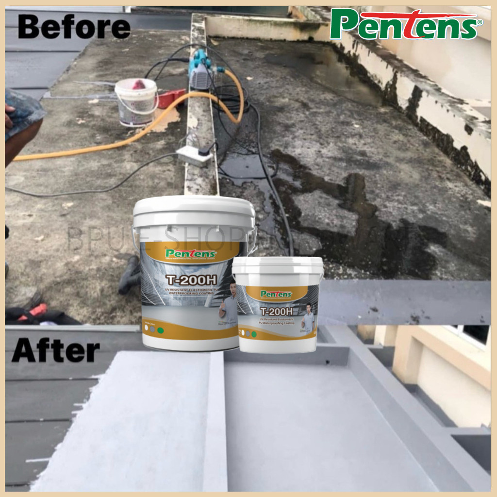 Pentens T200h กาวกันน้ําอุตสาหกรรมกาวกันน้ําหน้าต่าง Wall Agent Water Repellent กาวรั่วเคลือบ