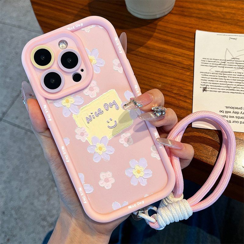 เคส VIVO Y20 Y15s Y27 Y17s Y21 Y17 Y12 Y15 Y91 Y16 Y11 Y21s Y22s Y36 Y22 Y02 Y12s V27 ฉลากดอกไม้โรแมนติก