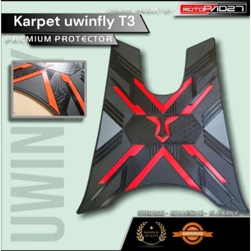 Uwinfly T3 / T3S / T3PRO / T3SPRO / EXOTIC / MOTORCYCLE ELECTRIC FLOOR MAT / ELECTRIC MOTORCYCLE CAR