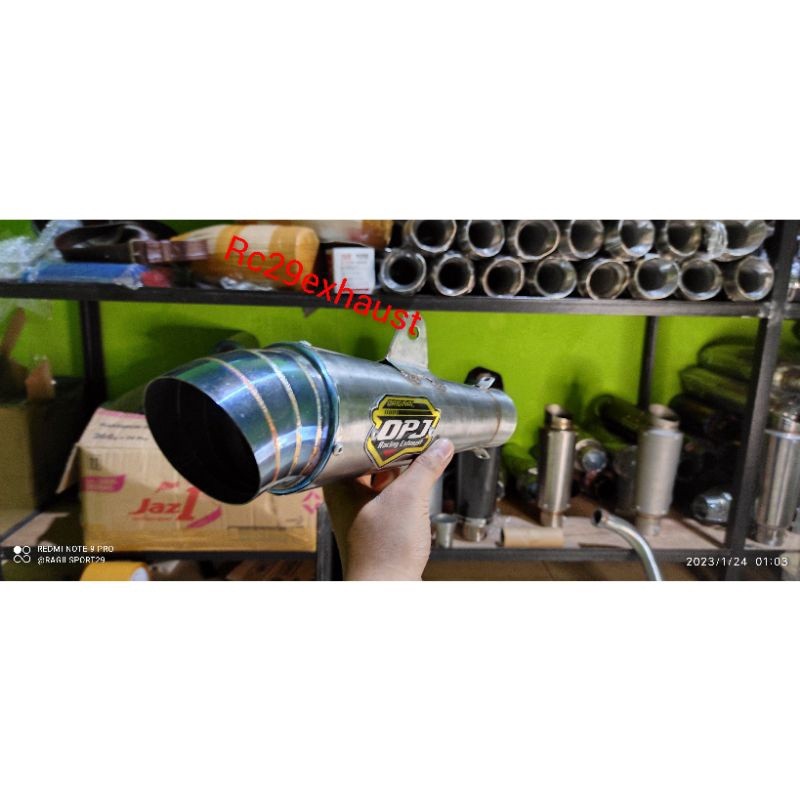 DPJ INLET 50MM MUFFLER SILENCER