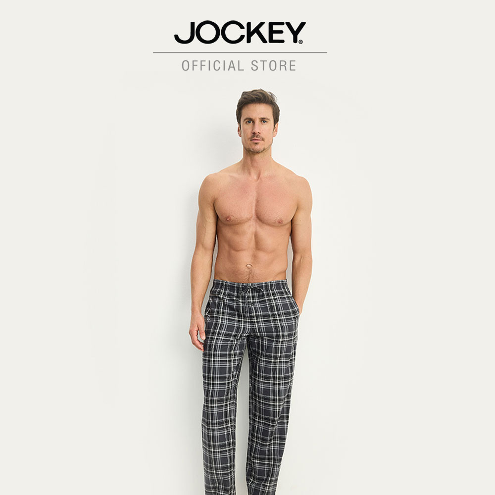 JOCKEY UNDERWEAR กางเกงขายาว EU FASHION รุ่น KU 500772H F24 PANTS - สีเทา