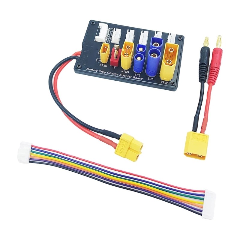 Con XT30 XT60 XT90 Connector ชาร์จ 6S แท่นชาร์จแบบขนาน Balance อะแดปเตอร์เปลี่ยนบอร์ด