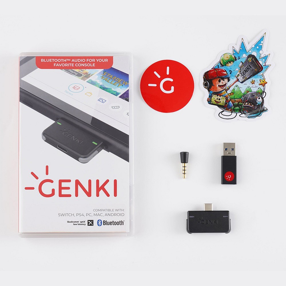 Genki อุปการณ์เสริม Nintendo Switch Genki Bluetooth Audio Adapter
