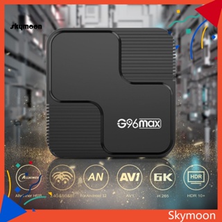 Skym* ชุดกล่องรับสัญญาณทีวี 16 32 64GB G96Max H618 6K HD Quad Core Allwinner H618 Dual WiFi ส่งสัญญาณไว เสถียร สําหรับ Android 120