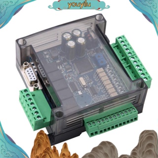 Youyilu FX3U-14MR PLC บอร์ดควบคุมอุตสาหกรรม อินพุต 8 เอาท์พุต 6 เอาท์พุต ตั้งโปรแกรมได้ ควบคุม PLC 24 V