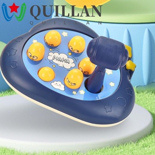 Quillan Montessori Whac-A-Mole เกมค้อนอิเล็กทรอนิกส์ ลายการ์ตูนสัตว์น่ารัก ของเล่นเสริมการเรียนรู้เด็ก|ของขวัญวันเกิด แบบโต้ตอบ สําหรับการเรียนรู้ไฝ