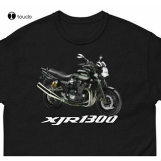 เสื้อยืด ผ้าฝ้าย พิมพ์ลายกราฟฟิค Xjr 1300 สไตล์คลาสสิก สําหรับผู้ชาย Xs 5XL