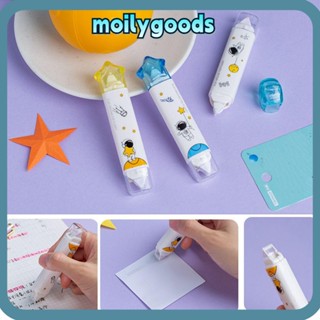 Moilyhd 2 in 1 ลูกกลิ้งสองด้าน ลายจุด เครื่องเขียน แบบพกพา เติมได้ สําหรับตกแต่งสมุด สํานักงาน