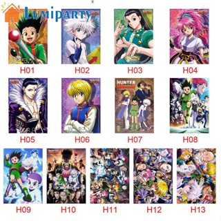 Lumiparty HUNTERxHUNTER HxH Killua โปสเตอร์กระดาษ สําหรับตกแต่งผนังบ้าน ห้องนอน ห้องนั่งเล่น