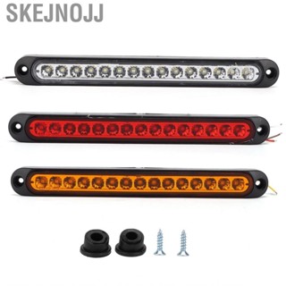 Skejnojj 10V‑30V 15LEDs Car Rear Brake Light IP67  Turn Signal Tail Lamp Universal for Trucks Semi Cargo Boat Trailers