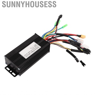 Sunnyhousess Electric Bike Controller Brushless  24V 36V 48V 500W 750W 3 Mode Sine W HGF