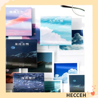 Hecceh สติกเกอร์ดวงจันทร์ หลากสี สําหรับตกแต่งสมุดภาพ 4 กล่อง DIY