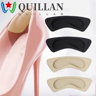 Quillan แผ่นสติกเกอร์ฟองน้ํา แบบนิ่ม กันตก มีกาวในตัว สวมใส่สบาย บรรเทาอาการปวด สําหรับรองเท้าส้นสูง