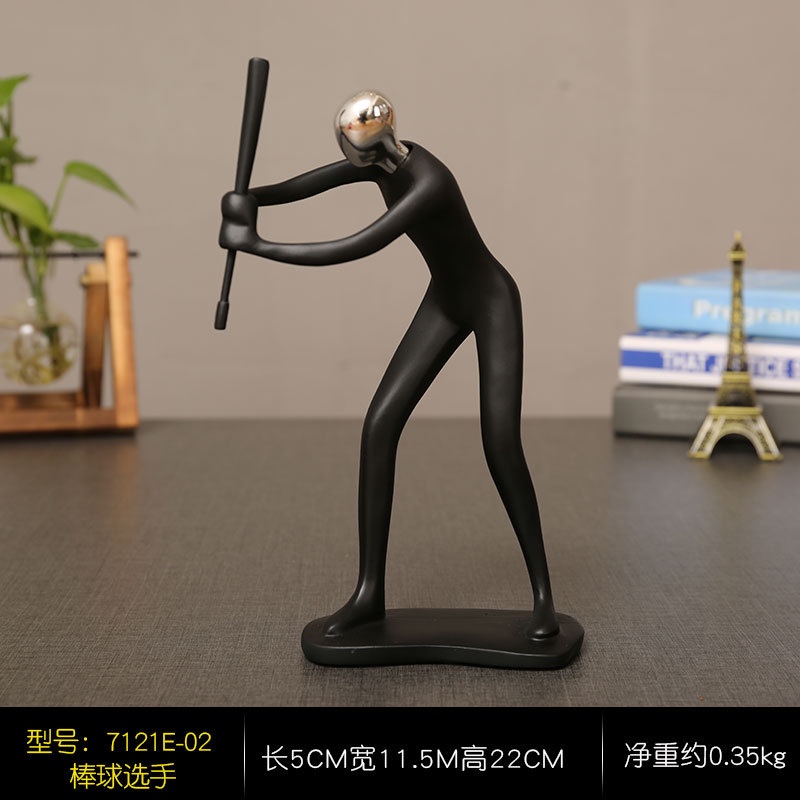 โมเดลตัวละครกีฬากอล์ฟ สําหรับตกแต่งบ้าน - รูปที่ 3