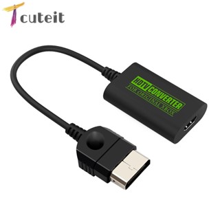 Tcuteit อะแดปเตอร์แปลงเสียงวิดีโอดิจิทัล HDMI สําหรับมอนิเตอร์ทีวี เกม