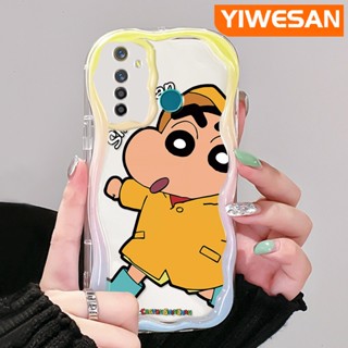 เคสมือถือ แบบนิ่ม แบบใส ลายการ์ตูนชินจัง กันกระแทก สําหรับ Realme 5 5i 5s 5 Pro 6i Narzo 20A Q