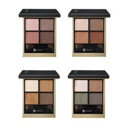 Suqqu พาเลทอายแชโดว์คริสตัล 6.2 กรัม                SUQQU crystal pick full eyeshadow color plate 6.2g four color eyeshadow plate