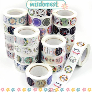 ❀WISDOMEST❀ 500 สติ๊กเกอร์ สติ๊กเกอร์ขอบคุณ สติ๊กเกอร์ ขนม เค้ก เบเกอรี่ ซีล สติ๊กเกอร์ การ์ตูนเด็ก สติ๊กเกอร์รางวัล ดอกไม้งานแต่งงาน